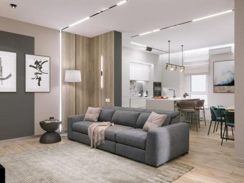 Дизайн интерьера квартиры в ЖК Clever Park Екатеринбург